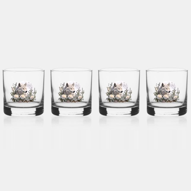 Wolf32: Whiskey Glass (Front)