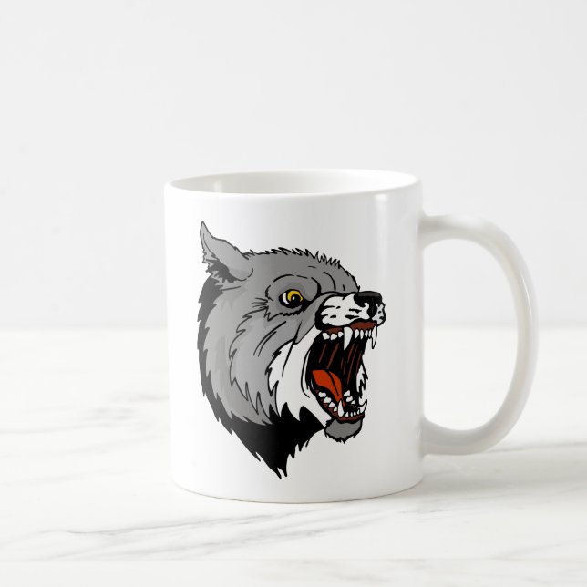 Wolf-01 Coffee Mug (Right)
