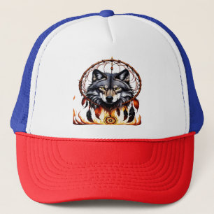 Wolf 02 trucker hat