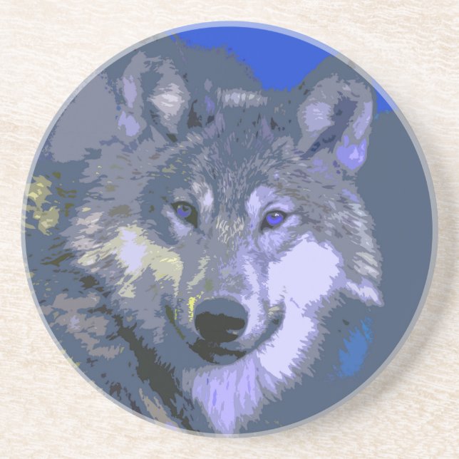 Wolf 036 coaster (Front)