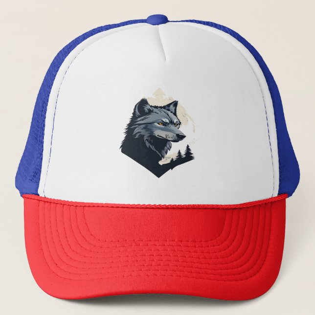 Wolf 05 trucker hat (Front)
