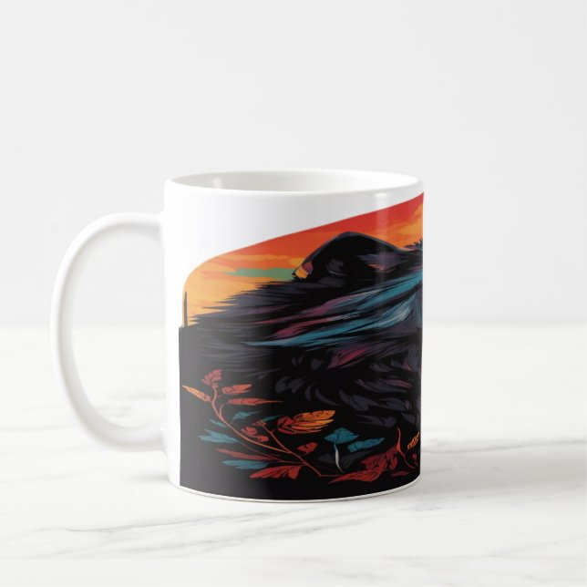 Wolf 09 coffee mug (Left)