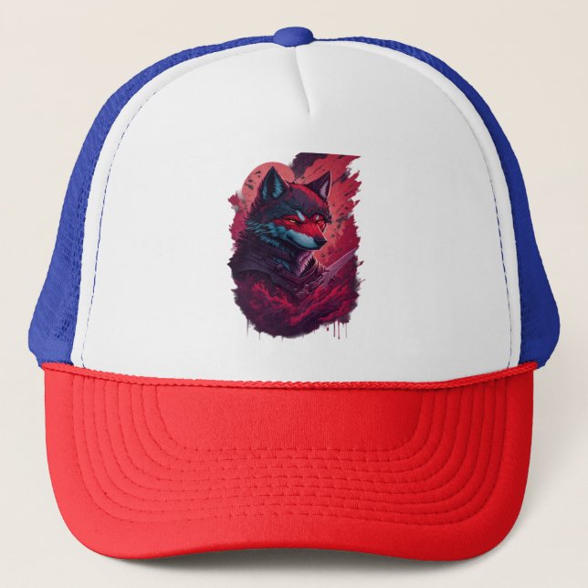 Wolf 13 trucker hat (Front)