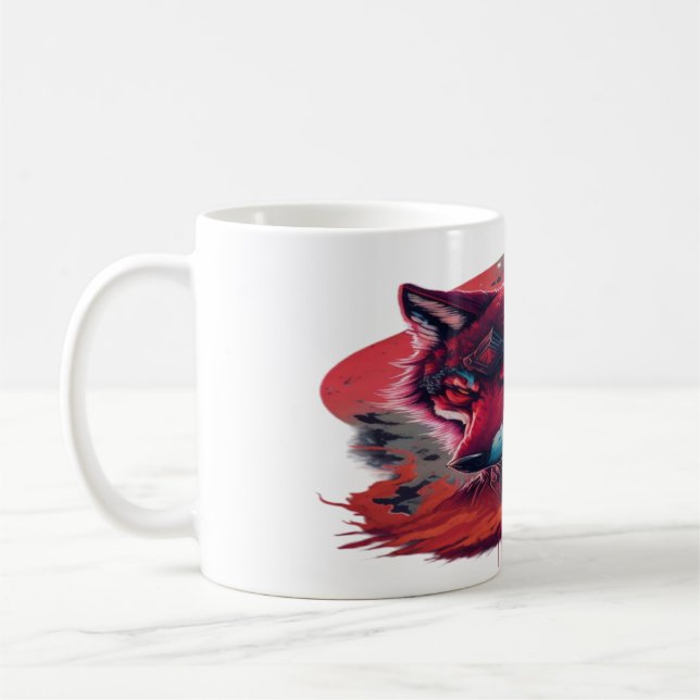 Wolf 15 coffee mug (Left)