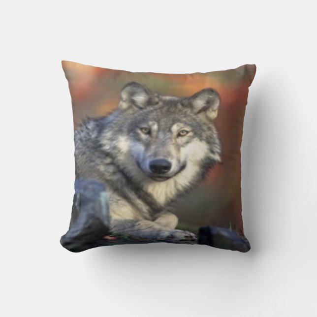wolf #1 cushion (Front)