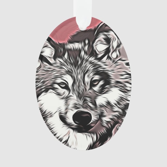 Wolf 2014-0964 ornament (Front)