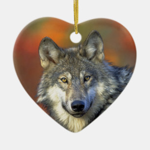 Wolf_2015_0302 Ceramic Ornament