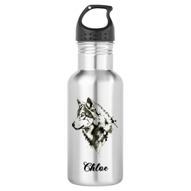 Wolf 532 Ml Water Bottle (Front)