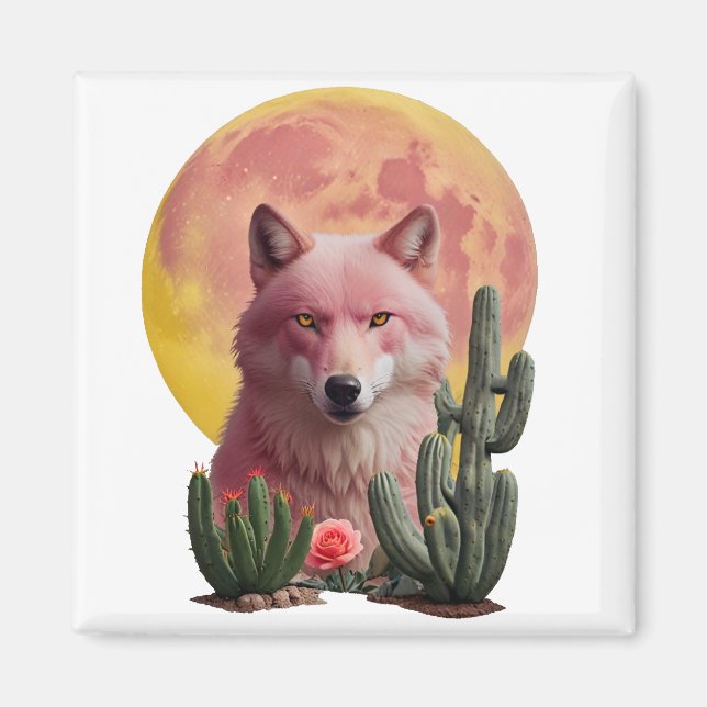 Wolf 6:  magnet (Front)