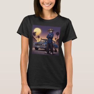Wolf And Lowrider T-Shirt