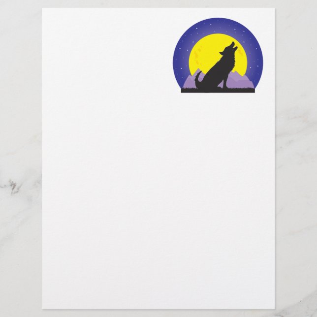 Wolf and Moon (Front)