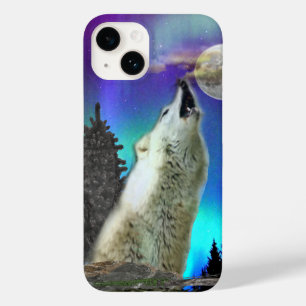wolf and moon Case-Mate iPhone 14 case