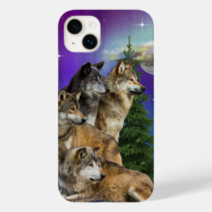 Wolf and Moon Case-Mate iPhone 14 Plus Case