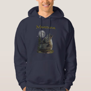wolf and moon hoodie