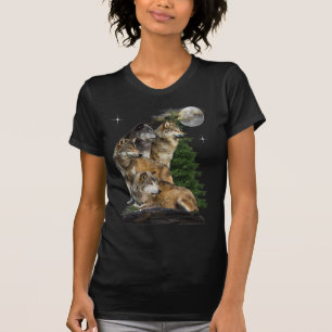 Wolf and Moon T-Shirt