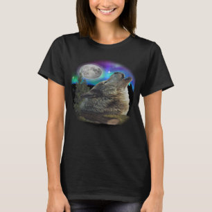 Wolf and Moon T-Shirt