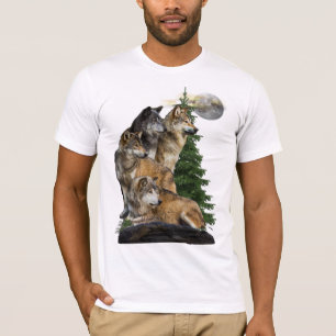 Wolf and Moon T-Shirt