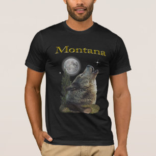 wolf and moon T-Shirt