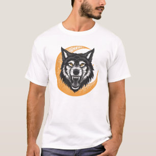 Wolf and Moon T-Shirt
