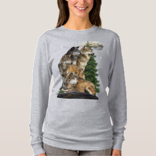 Wolf and Moon T-Shirt