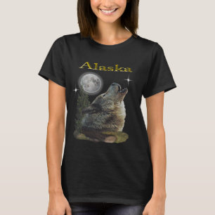 wolf and moon T-Shirt