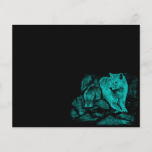 Wolf and Raven in the Night Flyer