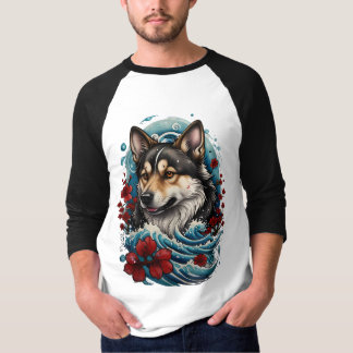 Wolf and Waves T-Shirt