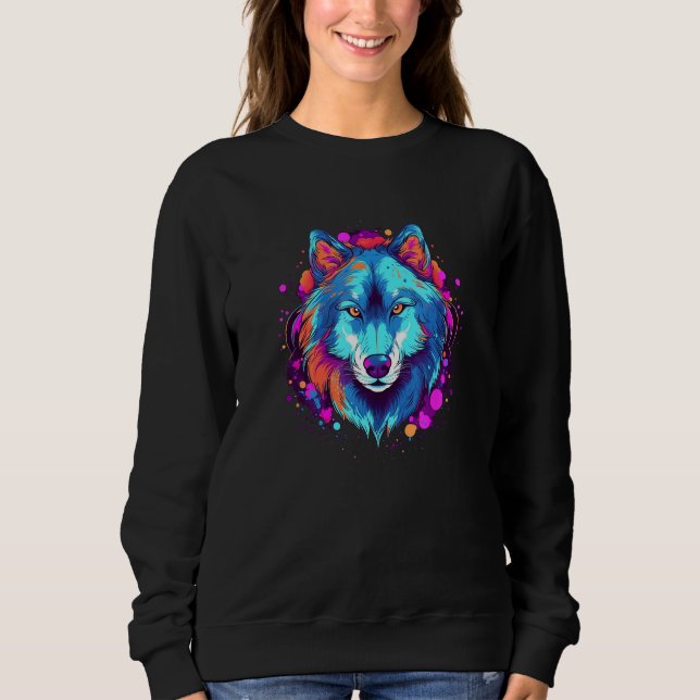 Wolf And Wolves Men Women Kids 25 Sweatshirt (Front)