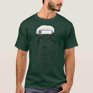 Wolf Animal Chef Funny Cooking Cook T-Shirt