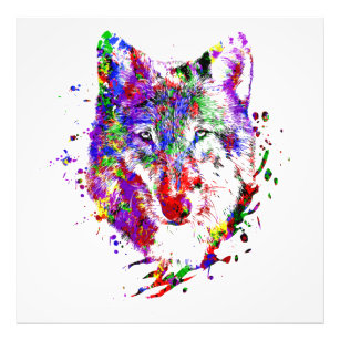 Wolf Animal Forest Wild Nature World Free Earth Photo Print