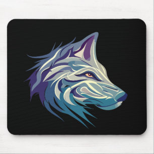 Wolf Animal Freedom World Wildlife Wonder Vector Mouse Pad