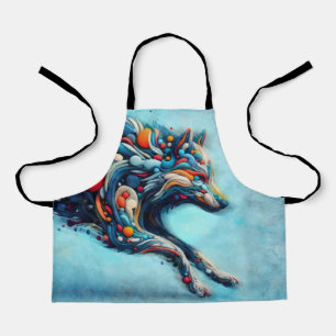 Wolf Apron