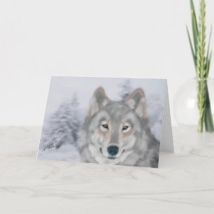 Wolf (Are You My Friend?) Card
