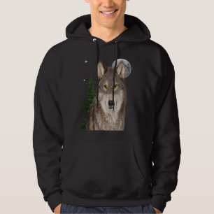 Wolf art hoodie