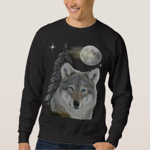 Wolf art sweatshirt