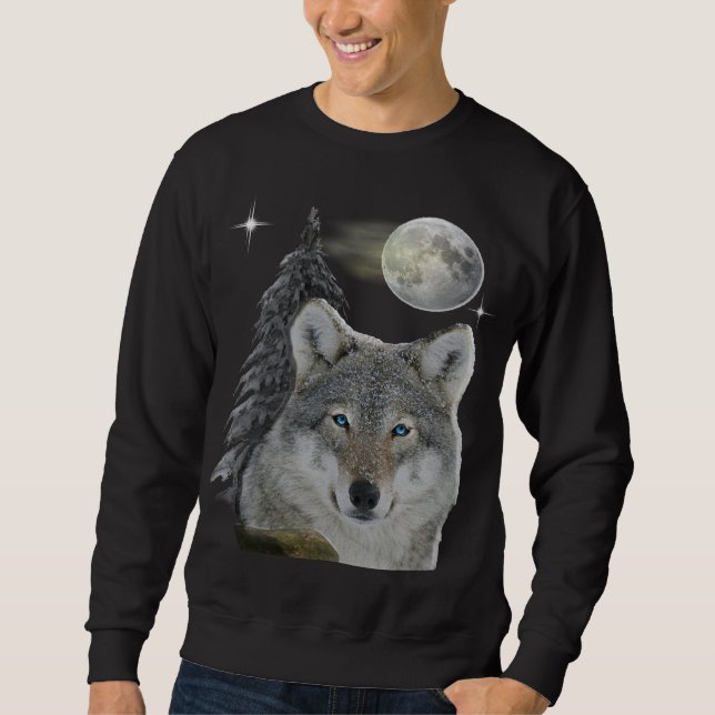 Wolf art sweatshirt (Front)