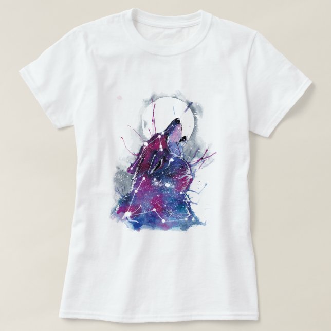 Wolf art T-Shirt (Design Front)