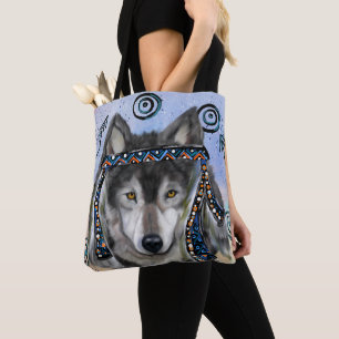 Wolf Art Tote Bag