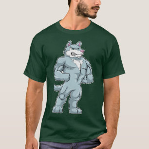 Wolf as Bodybuilder extreme T-Shirt