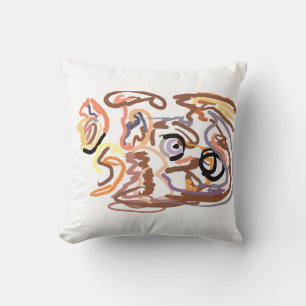 Wolf Autumn free Cushion