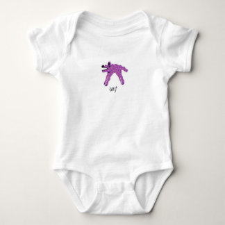wolf baby bodysuit