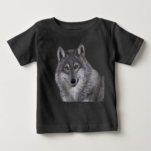 Wolf Baby T-Shirt (Front)