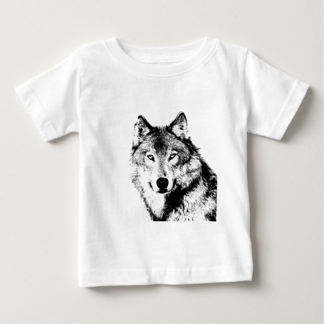 Wolf Baby T-Shirt (Front)