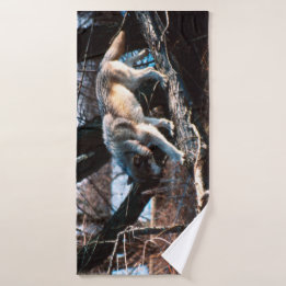 Wolf Bath Towel