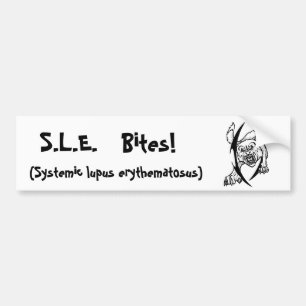Wolf bites bumper sticker