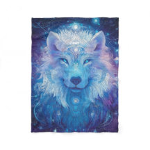 Wolf Blau Magie Stunning Magic