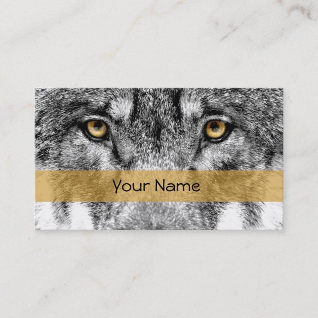 Wolf business card (Front)