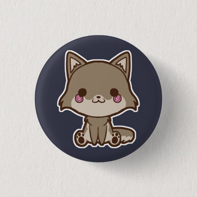 Wolf Button (Front)