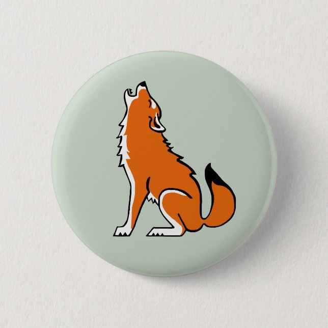Wolf - button (Front)