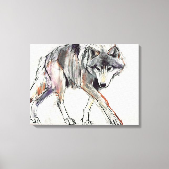 Wolf Canvas Print (Front)